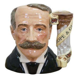 1990s Royal Doulton Sir Edward Elgar Great Composer Toby Character Jug For Sale