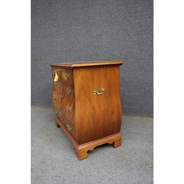 Weiman Cherry Bombay Commode Chest For Sale - Image 11 of 13