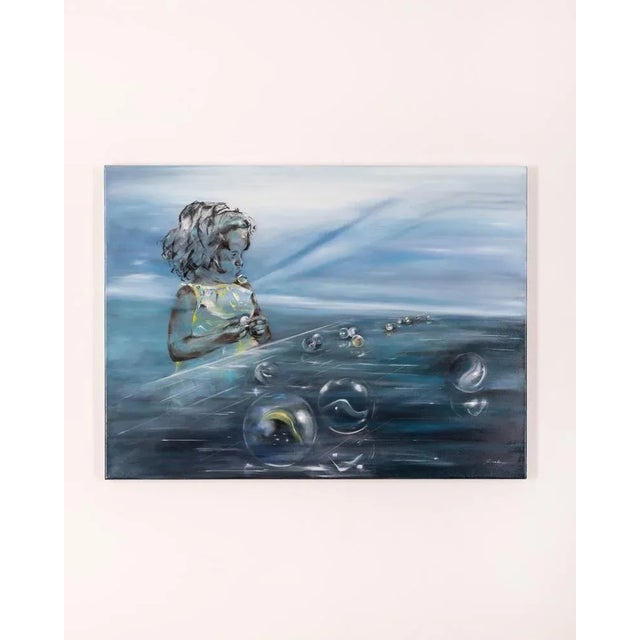 Gabriella Giardi, Cristalli (Biglie Series), Oil on Canvas, 2023 For Sale - Image 10 of 10