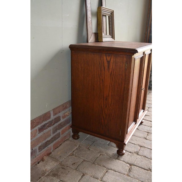 Antique Oak Wooden Cabinet For Sale - Image 5 of 10