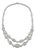 18k White Gold Diamond Necklace For Sale