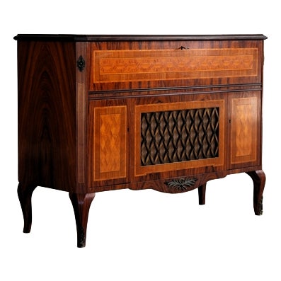 Gustavian Audio Cabinet, 1950s For Sale