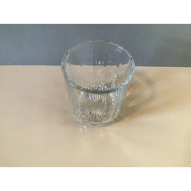 Vintage Crystal Glass Liquor Decanter Set - 2 Pieces For Sale - Image 6 of 9