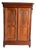 Antique Mahogany Biedermeier Maids Cupboard For Sale