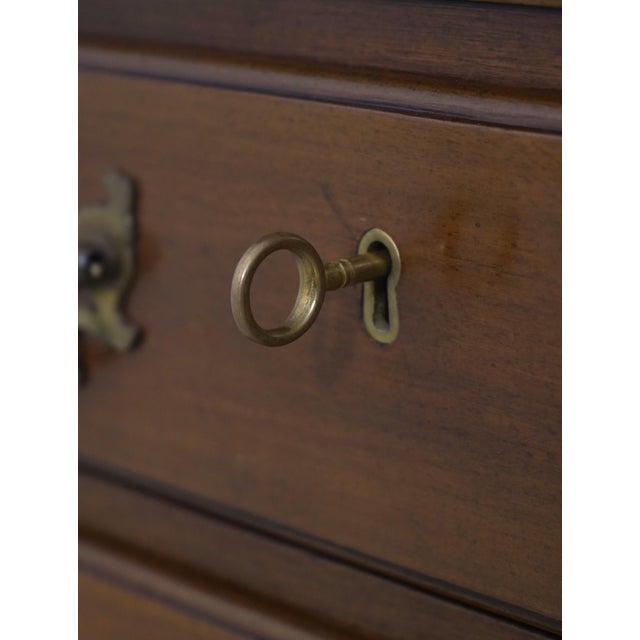 Wood Kittinger Od-1781 Chippendale Mahogany Clawfoot Lowboy For Sale - Image 7 of 18