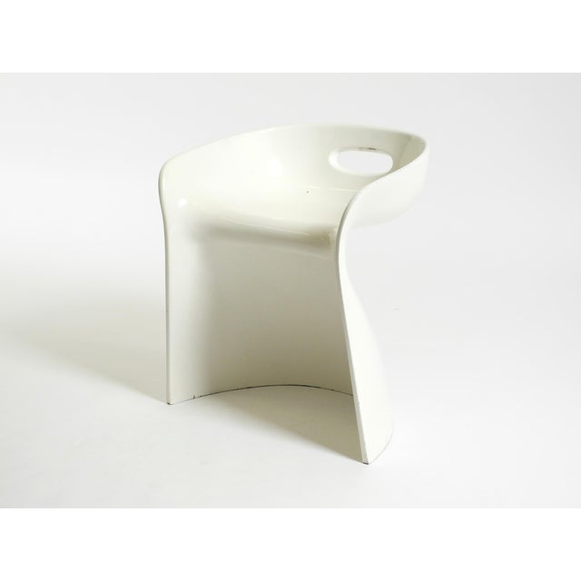 Very rare stool by Winfried Staeb from the 1970s for the Form + Life Collection. Manufactured by Reuter Product Design....