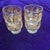 Glass Mid-Century Modern Culver Florentine 22k Gold MCM Fruit Lowball Cocktail Glasses Set of 4 For Sale - Image 7 of 9