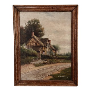 Antique Original Dutch Oil Painting For Sale