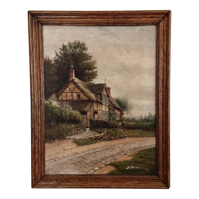 Antique Original Dutch Oil Painting For Sale