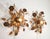 Hollywood Regency Gilded Metal Wall Lamps, Italy, 1960s, Set of 2 For Sale - Image 9 of 17