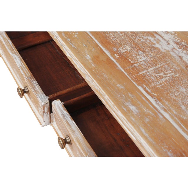 Wood Sarreid Gustavian Style Writing Desk For Sale - Image 7 of 12