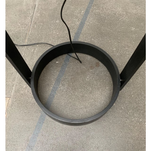 Mid-Century Space Age Plastic & Plywood Type 128 Floor Lamp from Temde, 1960s For Sale - Image 6 of 18