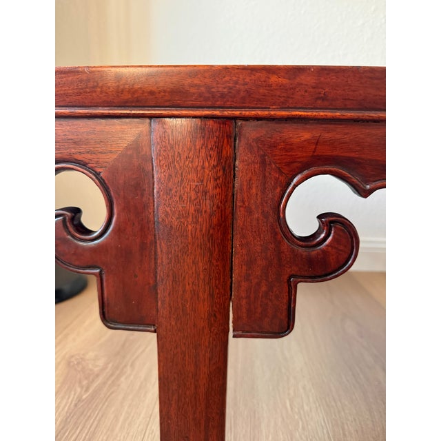 Vintage Asian Modern Solid Wood Coffee Table - Ming Style For Sale - Image 4 of 9