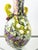 Purple Abstract Studio Multi-Color Hand Painted Ceramic Vase Signed & Dated 1999 For Sale - Image 8 of 17
