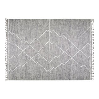 Moroccan Zanafi Hand Knotted Wool Rug,8'X10' For Sale
