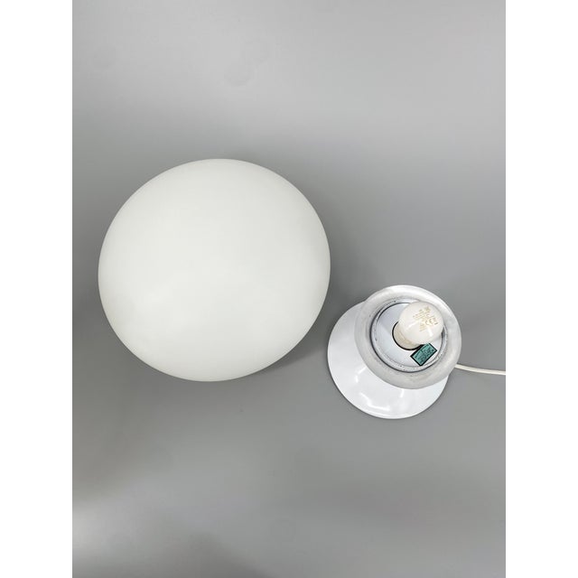 Metal Mushroom Glass Table Lamp by Bill Curry for Laurel Lamp Co., 1960s For Sale - Image 7 of 18