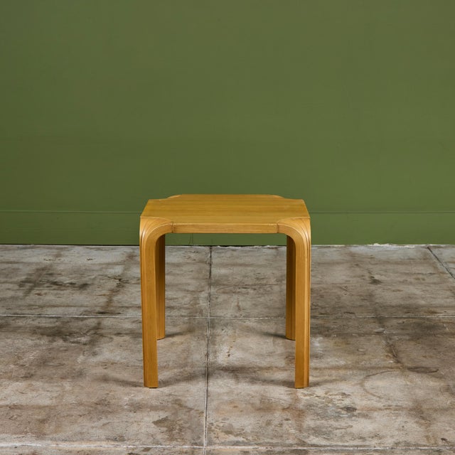 Artek Alvar Aalto "Model X601" Side Table for Artek For Sale - Image 4 of 16