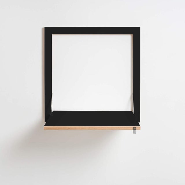Not Yet Made - Made To Order Fläpps Kitchen Table 60×60-1 – Black from Ambivalenz For Sale - Image 5 of 5