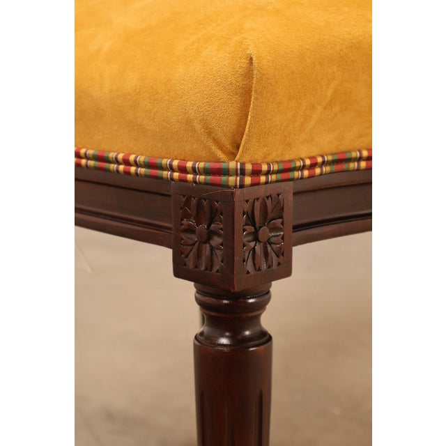 Century Furniture French Louis XVI Style Set of Ten Oval Back Dining Chairs For Sale - Image 12 of 18