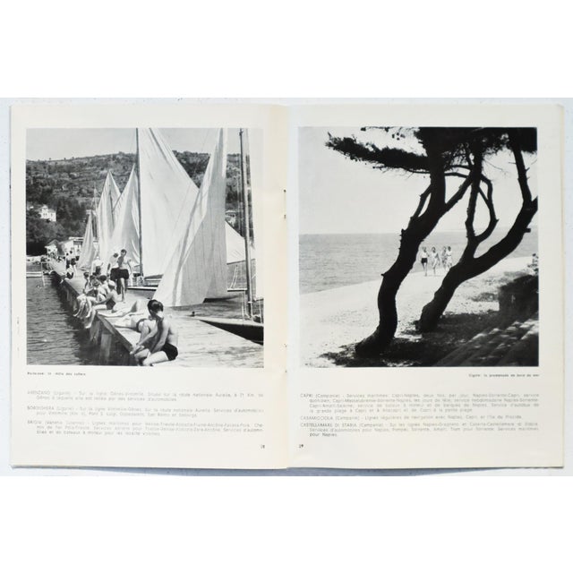 1938 Italian Travel and Tourism Pamphlet, Plages Italiennes (Italian Beaches) For Sale - Image 4 of 4