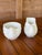 Coastal Vintage Hutschenreuther Porcelain Nautilus Shell Sugar Bowl and Creamer Set For Sale - Image 3 of 11