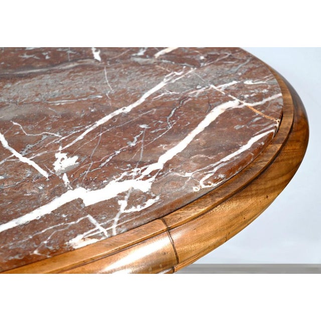 Wood Art Deco Mahogany Console Table, Early 20th Century For Sale - Image 7 of 18