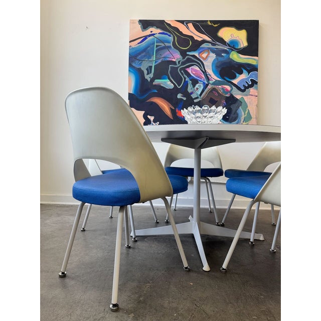 1960's Eero Saarinen for Knoll Dining Set For Sale In Los Angeles - Image 6 of 10