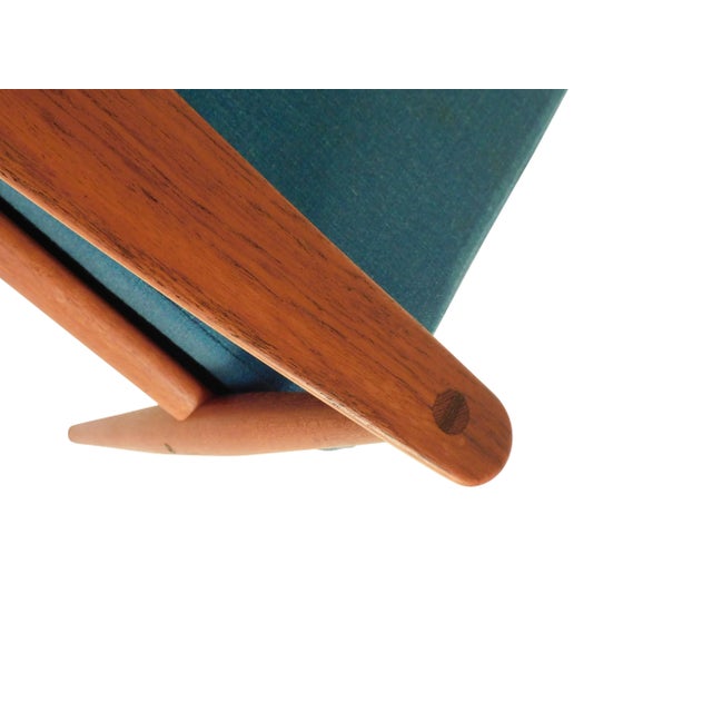 Teal Peter Hvidt Danish Teak Lounge Chairs - a Pair For Sale - Image 8 of 13