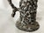 Metal Brutalist Hand-Forged Iron Vase For Sale - Image 7 of 8
