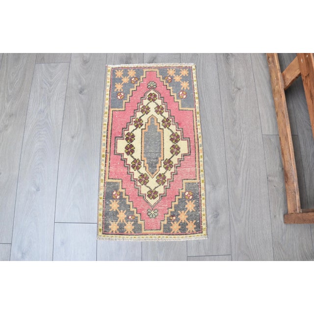 Bohemian Anatolian Wool Rug For Sale - Image 6 of 6