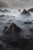Mapless by Jenya Chernoff | Constructed diorama and framed giclée print of a misty landscape For Sale