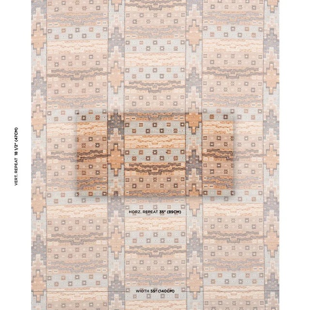 Fairuza Flatweave in fog is a stunning stripe inspired by antique tribal carpets. Space-dyed cotton and linen yarns give...