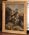 Commanding in both subject and presentation, this antique French oil on canvas depicts Napoleon Bonaparte mounted on a...