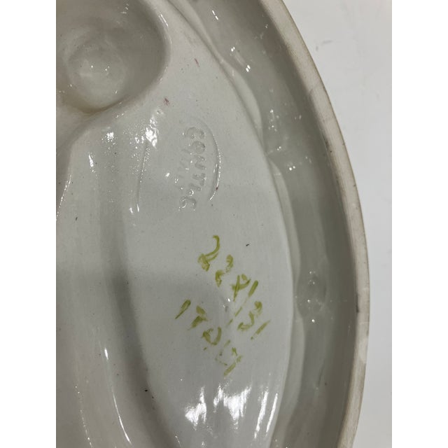 1950s 1950s Della Robbia Style Ceramic Medallion For Sale - Image 5 of 5