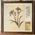 Vintage Asian Inspired Botanical Watercolor Signed Gladdinig For Sale - Image 10 of 10