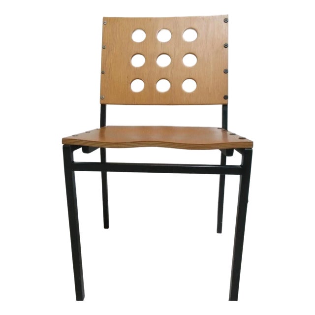 Michael Graves Design Kron Prototype Stack Concept Side Chair Round Pilon B For Sale