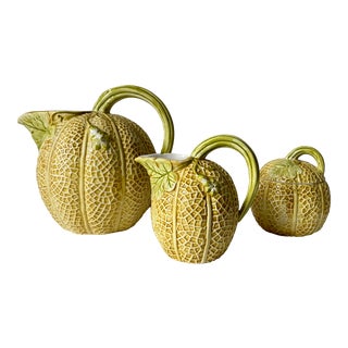 Vintage Italian Pitcher Set by Neiman Marcus For Sale