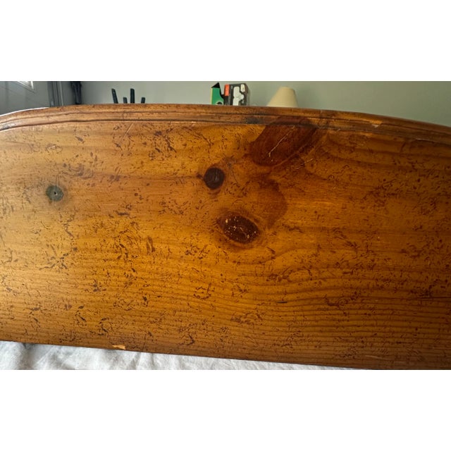 Wood Carved Rams Head Wall Shelf For Sale - Image 7 of 12