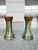 Vintage Majolica Ceramic Planters - A Pair For Sale - Image 4 of 13