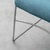 Metal Metal and Blue Fabric Chairs, 1970s, Set of 4 For Sale - Image 7 of 12