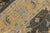Gray Boho Chic Ziegler Gray/Blue Wool Runner Rug- 4'4'' X 10'3'' For Sale - Image 8 of 10