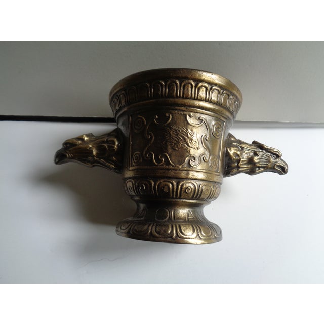 MidCentury Brass Eagle Mortar and Pestle Set 2 Sets Chairish
