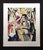 1980s Earl Linderman Les Bleus Paris Encore Signed Color Art Serigraph Jazz For Sale - Image 5 of 5