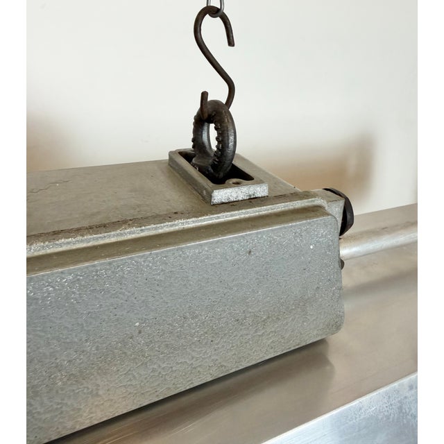 Industrial Grey Tube Light from Elektrosvit, 1970s For Sale - Image 6 of 18