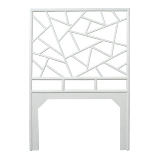 Tiffany Headboard Twin - White For Sale