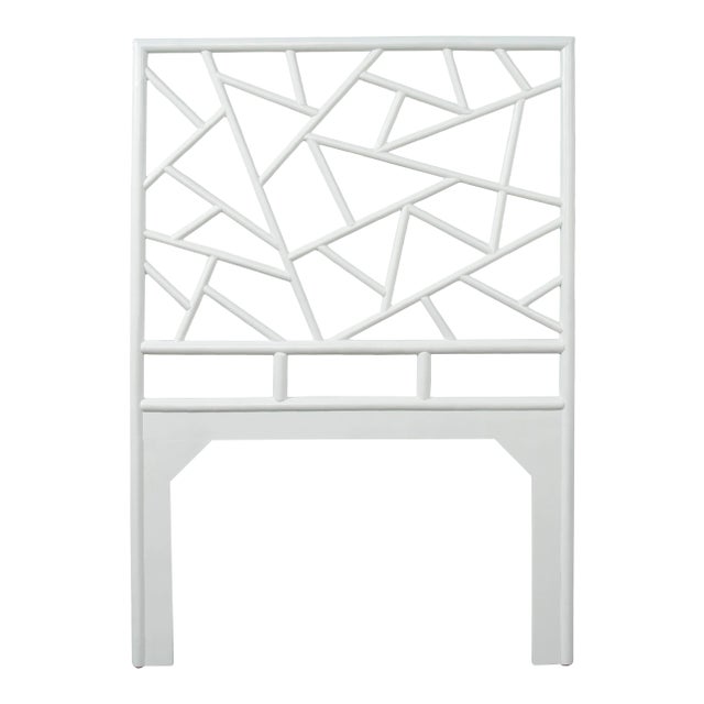Tiffany Headboard Twin - White For Sale