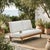 The Rishon Love Seat offers a softer take on modern luxury, pairing our sculptural teak frame with a plush, traditionally...