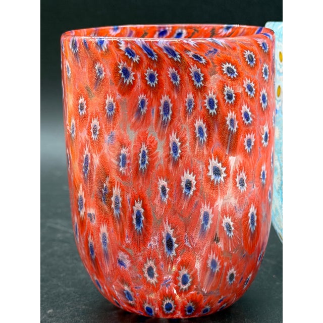 Murano Glass Goti de Fornaia Glasses, 1950s, Set of 5 For Sale - Image 11 of 13