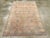 A vintage Persian Tabriz accent rug. A perfect version of the classic central Persian Joshegan. The light...