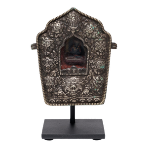 Early 20th Century Tibetan Gau Traveling Shrine